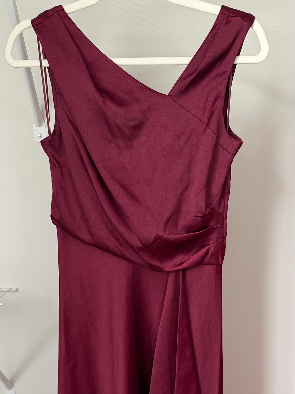 Just...Taylor Sleeveless Burgundy Maxi Dress